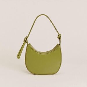 Reformation Olive Green Shoulder Bag